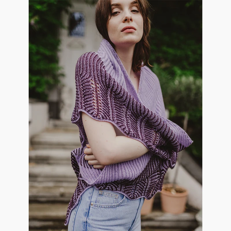 STRICKANLEITUNG | TUCH VISTERIA