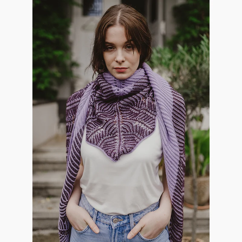 STRICKANLEITUNG | TUCH VISTERIA