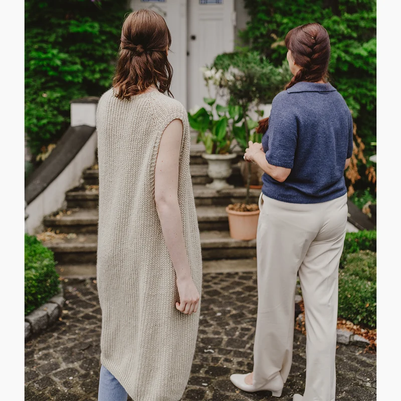 STRICKANLEITUNG | WESTE MERON
