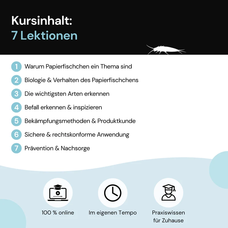 Fachkunde Basic: Papierfischchen – Online-Schulung