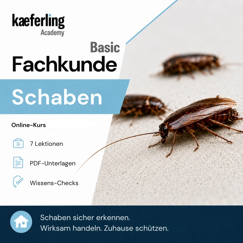 Fachkunde Basic: Schaben – Online-Schulung