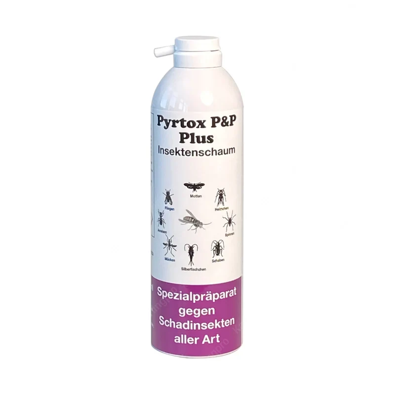 Pyrtox P&P PLUS Insektenschaum - 500 ml Dose