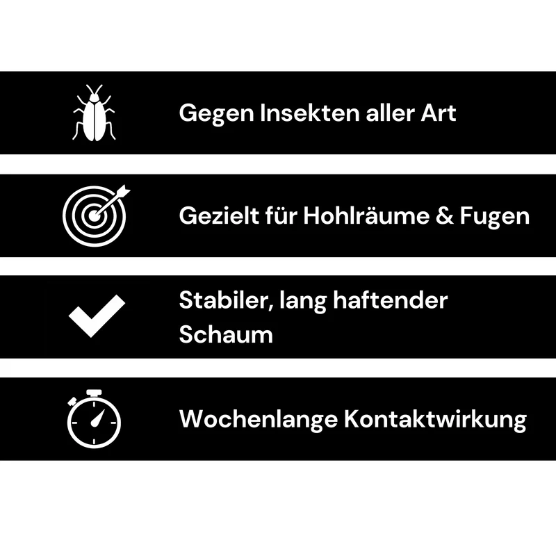 Pyrtox P&P PLUS Insektenschaum - 500 ml Dose