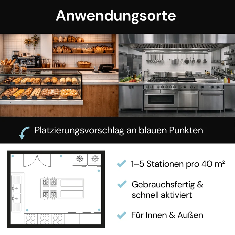 Advion Outcast Ameisengelköder - 1 Set (3 Stück á 4 g)
