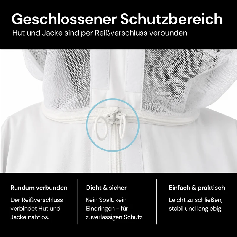 Schutzjacke / Imkerjacke gegen Wespen & Insekten