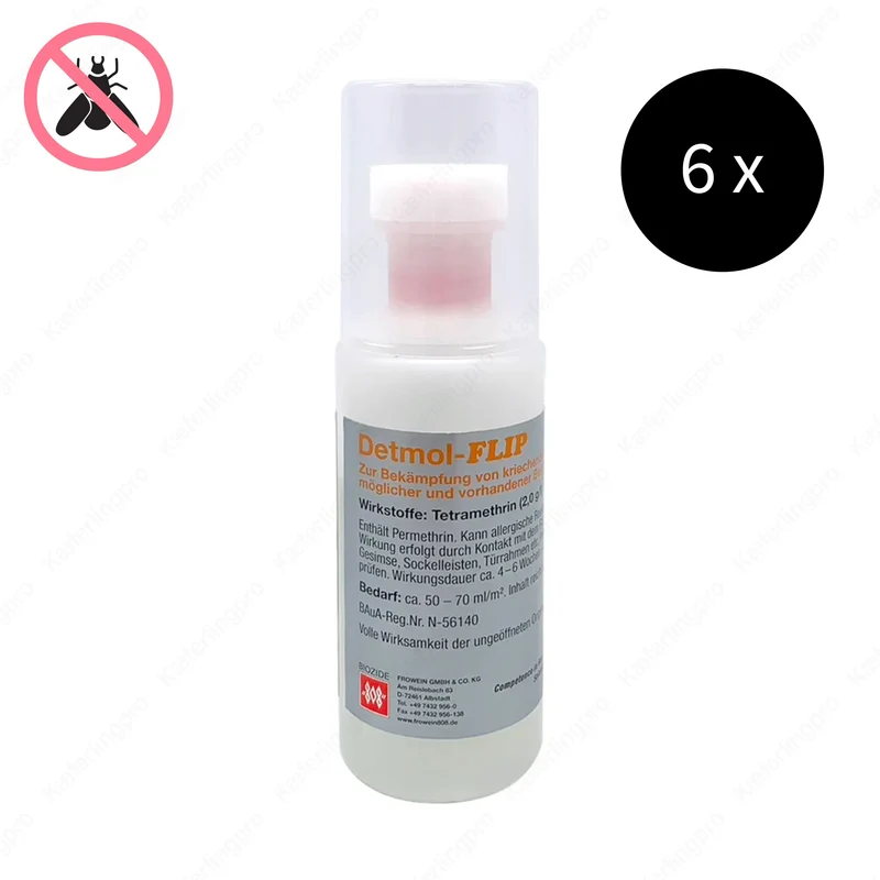 Fliegenstift Detmol-FLIP - 6 Stück á 70 ml
