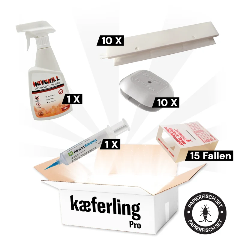 Kaeferling Pro Silberfischchen-Set
