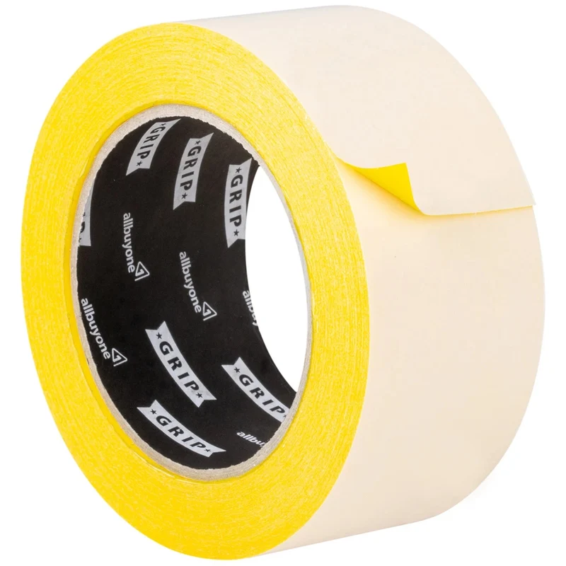 Doppelseitiges Klebeband / Quarantäneband - Grip Tape GT 702 - 25 Meter Rolle