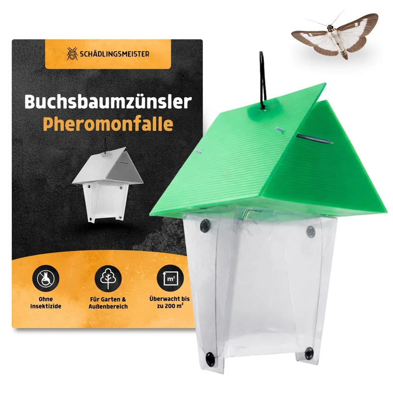 Buchsbaumzünsler Pheromonfalle - Überwachung bis 200 m²