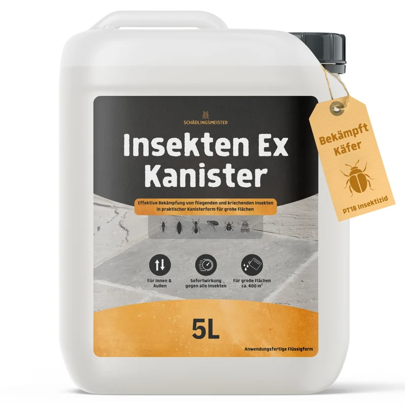 Käfer Insektizid! – Insekten Ex Kanister – 5L – Anwendungsfertig