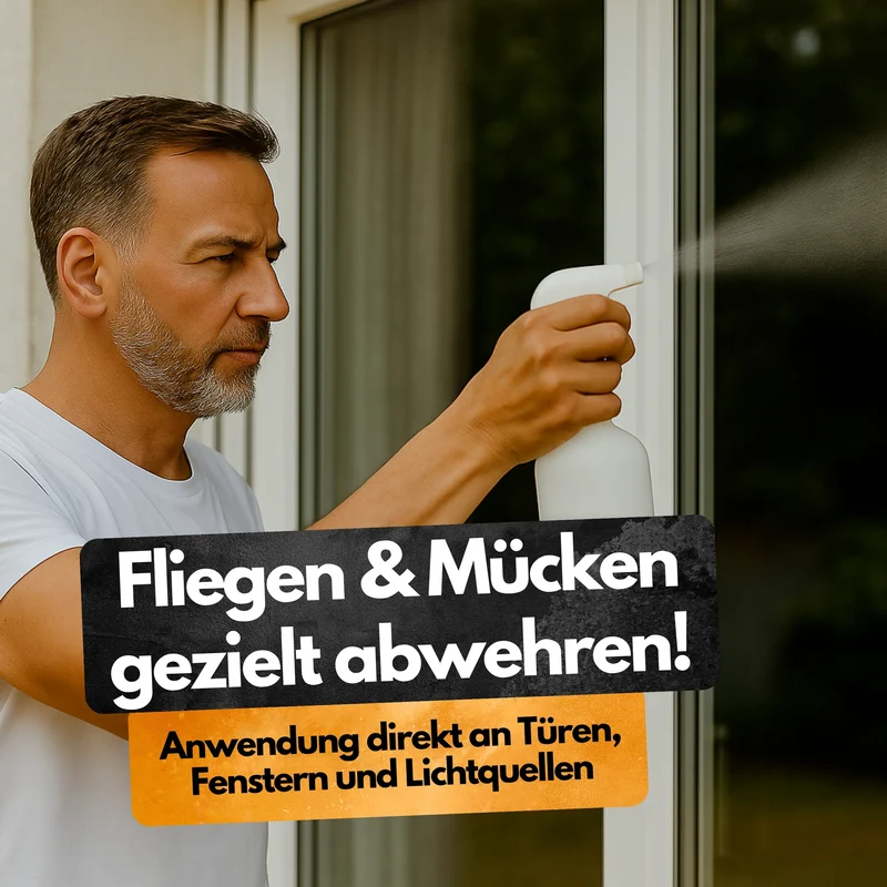 Gegen Fliegen/Mücken! – Insektenschutz Abwehrmittel Kanister – 5L - Anwendungsfertig