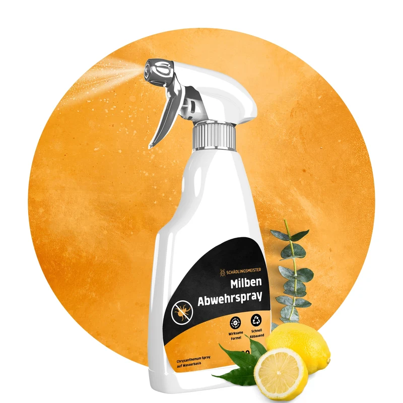 Milben Abwehrspray - 500 ml - Repellent - Mit Eukalyptus