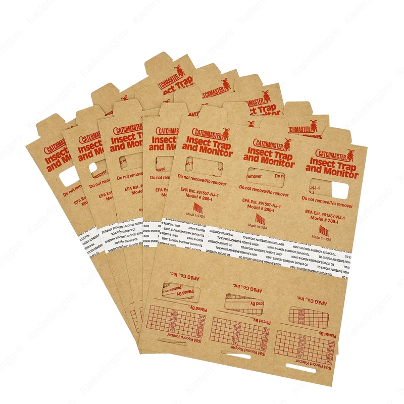 Catchmaster 288i Silberfischchen- & Papierfischchenfalle – 216 Stück (72×3)