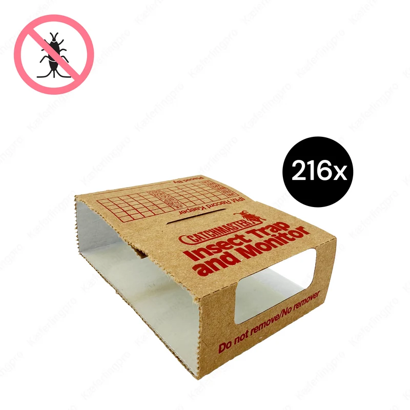 Catchmaster 288i Silberfischchen- & Papierfischchenfalle – 216 Stück (72×3)