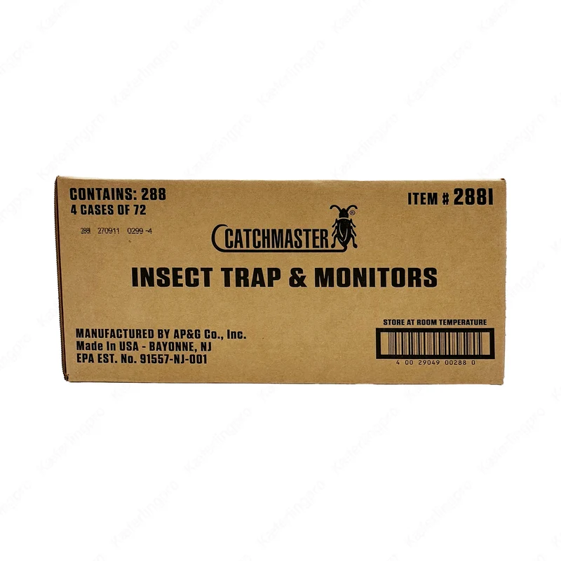 Catchmaster 288i Silberfischchen- & Papierfischchenfalle – 216 Stück (72×3)