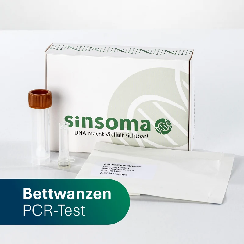 Bettwanzen PCR-Test - Labortest zum Nachweis von Bettwanzen - 1 Stück
