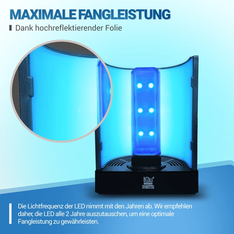 Ersatz-Leuchtmittel (UV-LED) für Fliegenfänger 3003 LED - 1 Stück