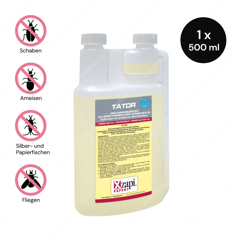 Tator - Konzentrat gegen kriechende und fliegende Insekten - 500 ml Flasche