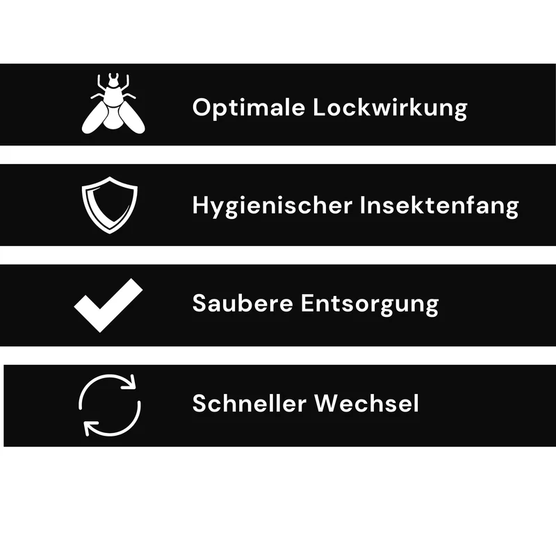 Klebeflächen (gelb) für DECO 151 LED - 6 Stück
