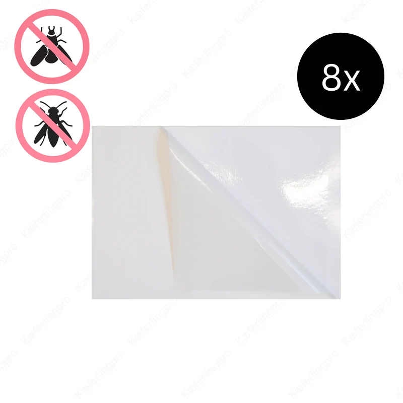 Ersatz-Folien für Fliegenfänger IGU 3003 LED - 1 Set mit 8 Klebefolien