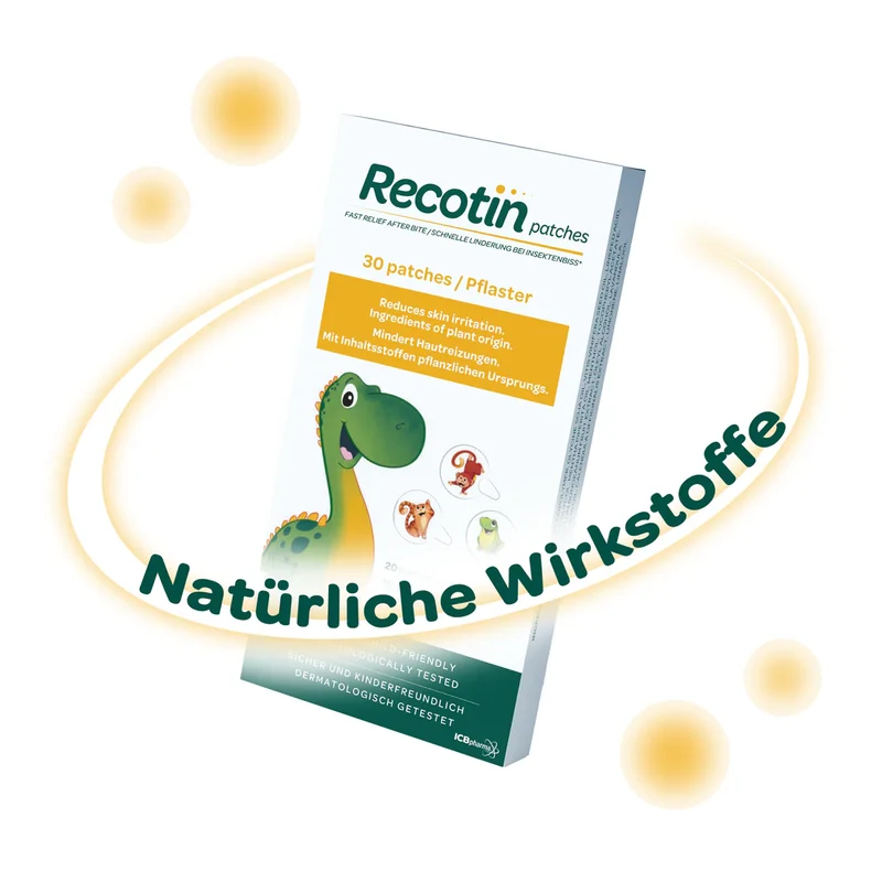 RECOTIN Mückenstich Pflaster - 30 Pflaster