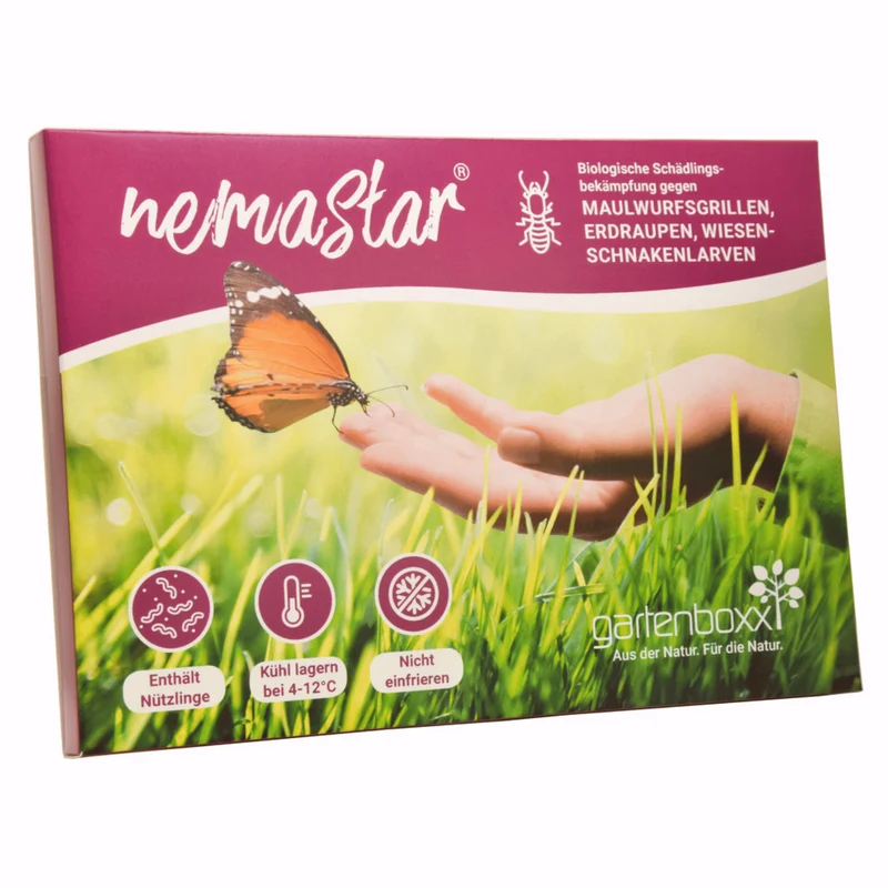 Nemastar - Nematoden gegen Maulwurfsgrille und Wiesenschnake - div. Varianten