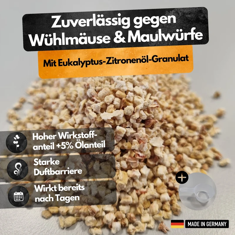 Wühlmaus Granulat - Abwehr Granulat - 300g