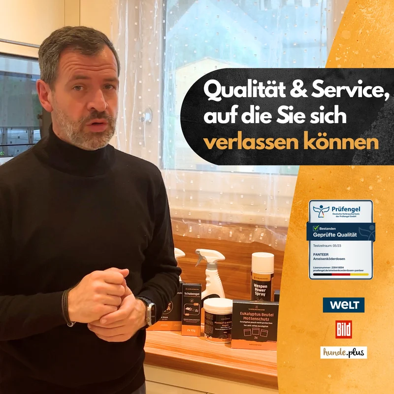Ameisenköder Dose mit Nestwirkung – gegen alle Ameisenarten – für innen & außen – starker Lockstoff