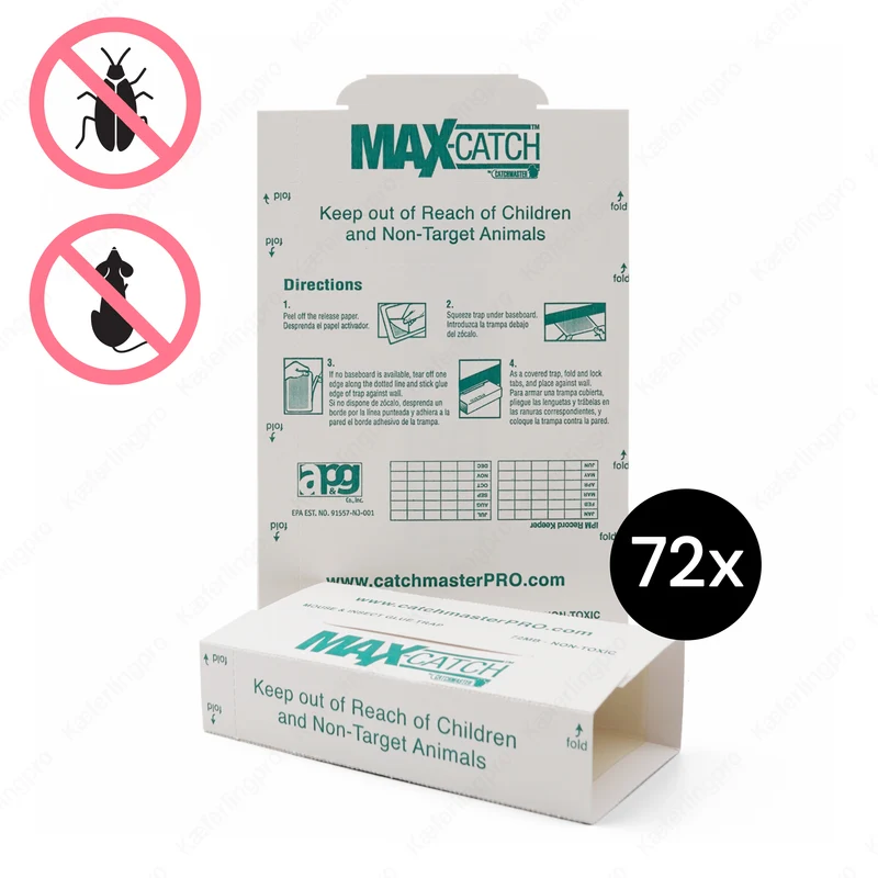 Catchmaster Max-Catch Klebefläche (72MAX) - 72 Stück