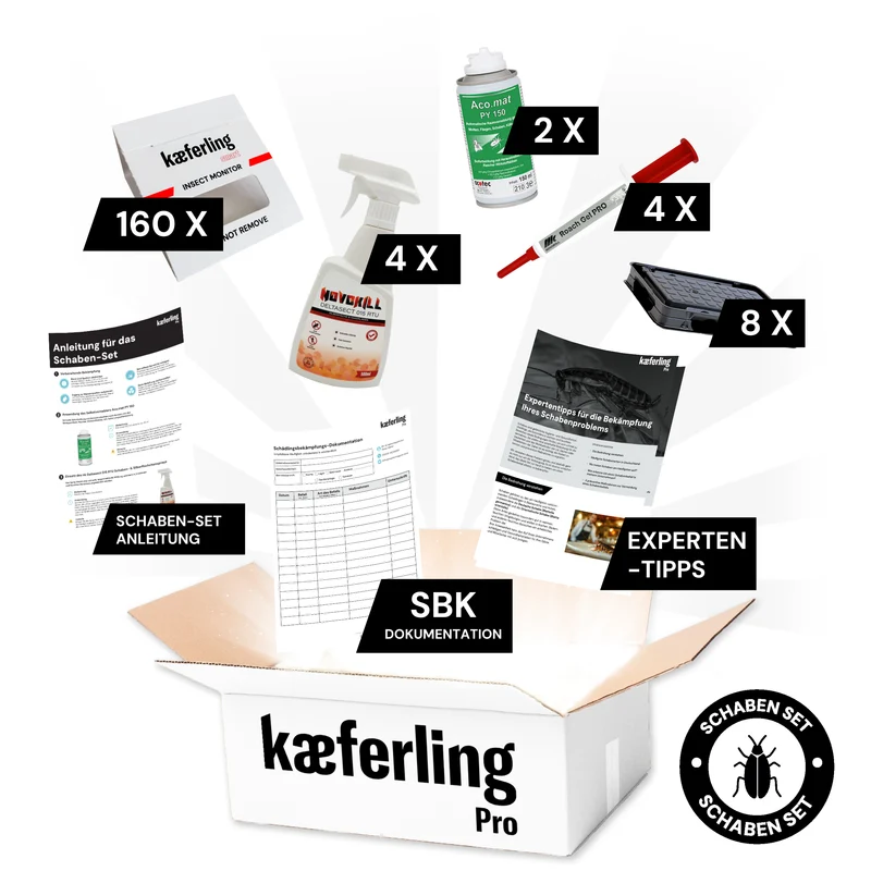 Kaeferling Pro Schaben-Set - Medium