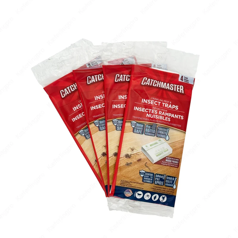 Catchmaster Universal Insektenfalle 724F - 96 Stück (24 x 4) – gegen Schaben, Fischchen & Co.