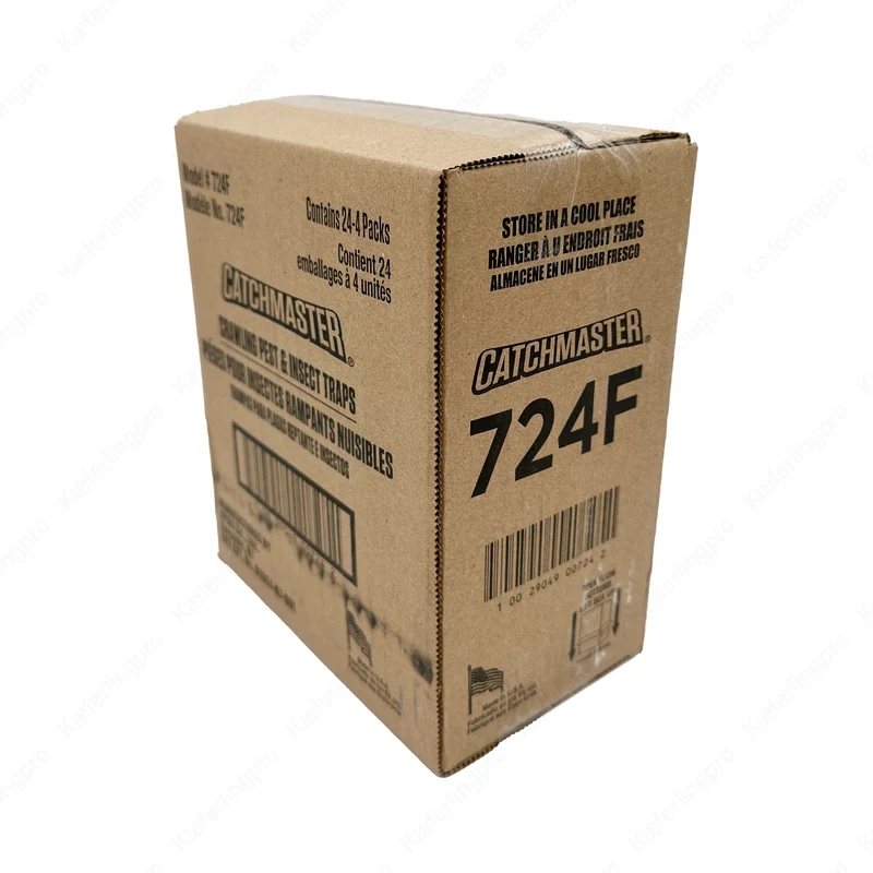 Catchmaster Universal Insektenfalle 724F - 96 Stück (24 x 4) – gegen Schaben, Fischchen & Co.