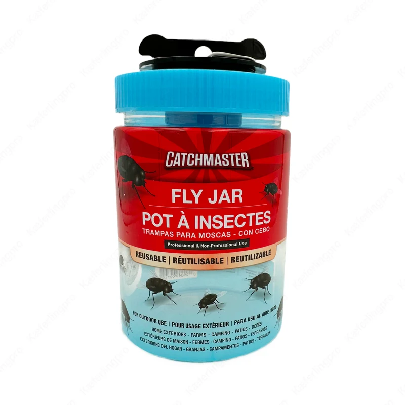 Catchmaster Fliegenfalle 974-J – 6er-Set mit Lockstoff für Außenbereiche