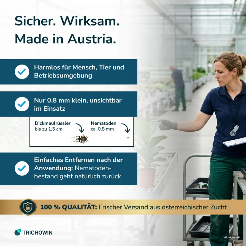 HB-Nematoden gegen Dickmaulrüssler und Engerlinge