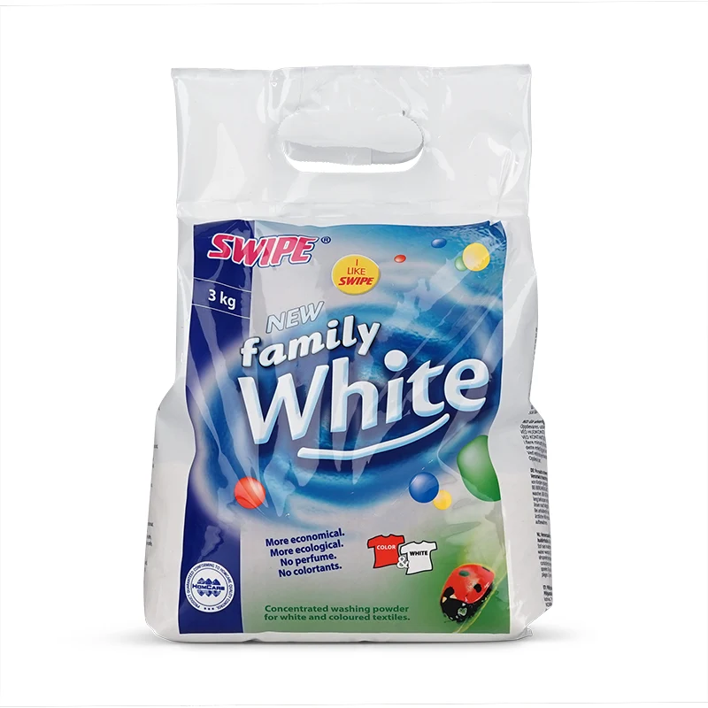 3 kg Family WHITE + Swipe SILK AKTION