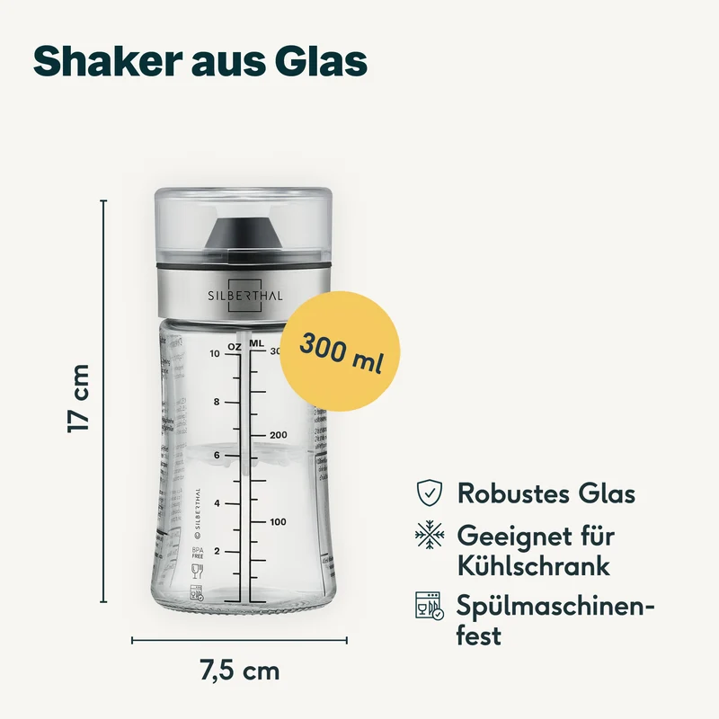 Dressing Shaker 300ml 2er Set