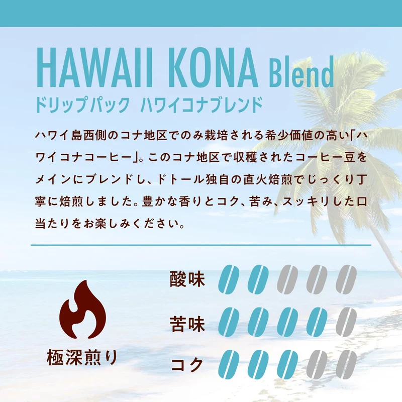 Doutor Drip Pack Hawaii Kona Blend 18P