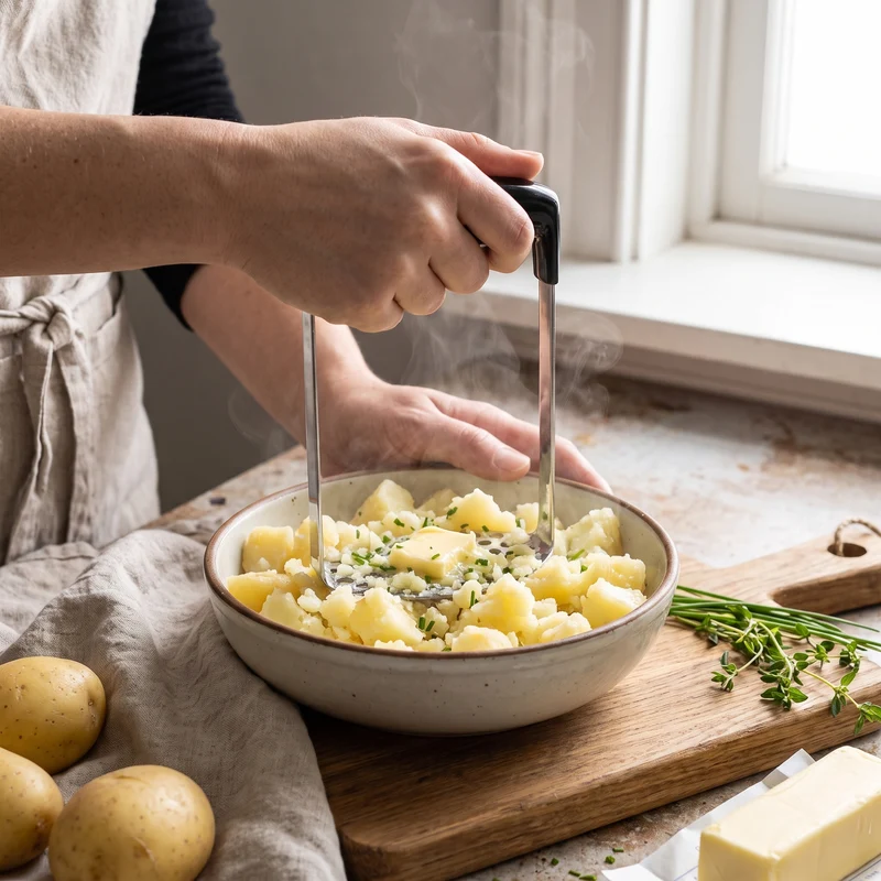 Fine-Mesh Potato Masher