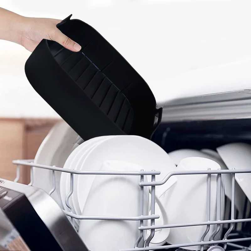 Siliconen airfryer bakje