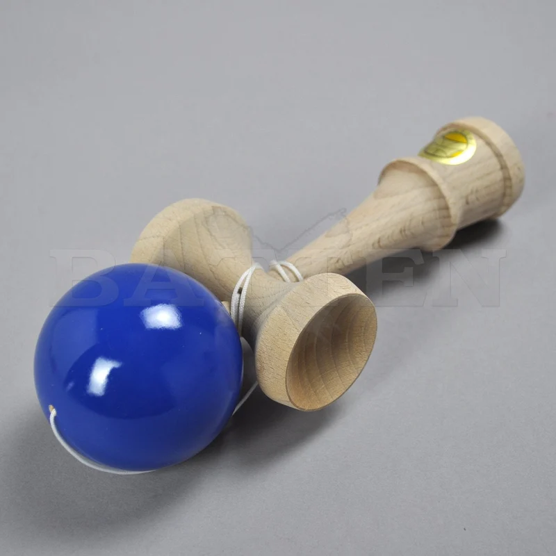 Yamagata Kobo Ozora Competition Kendama (JKA Certified) Solid Blue