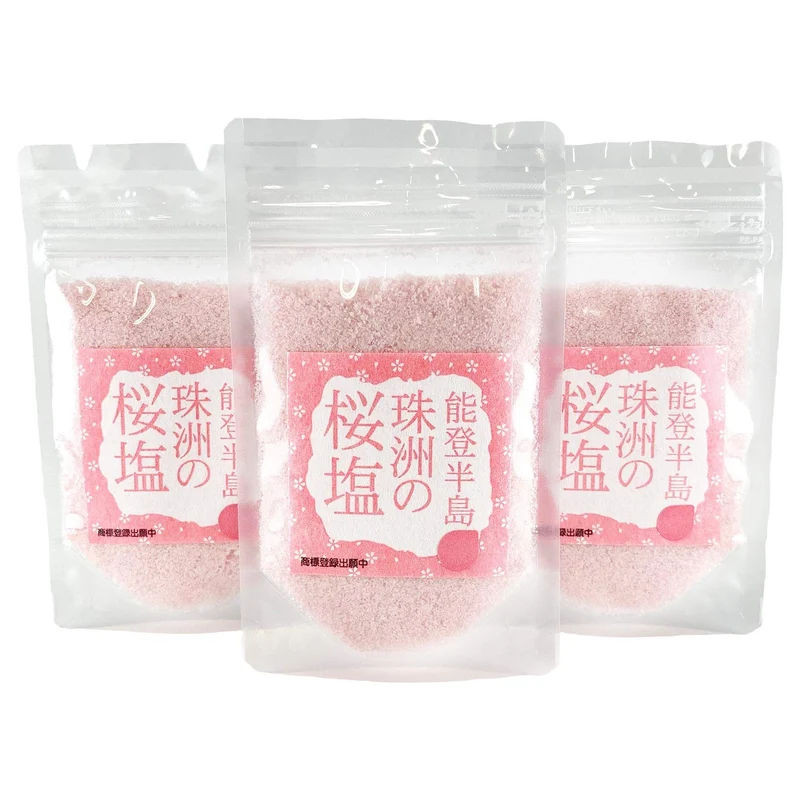 Shinkai Salt Industry Noto Suzu Sakura Salt 100g