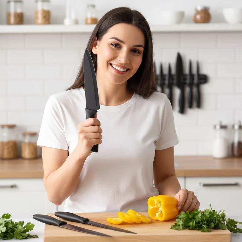 Kitchen Knife Set, 6-Piece