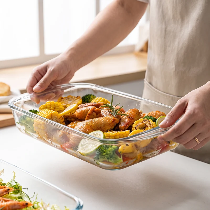 Glass Oven Dish Set of 3