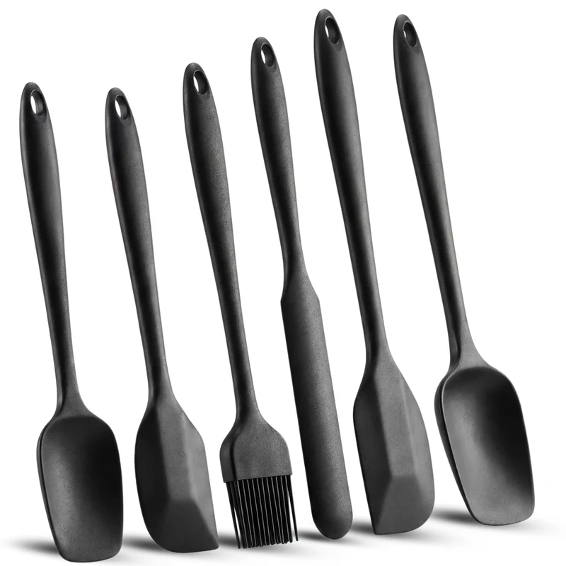 Siliconen spatelset, 6-delig