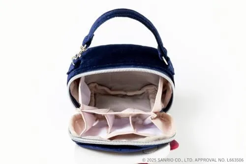 HELLO KITTY × BRILMY Vertical Lip Mini Cosmetic Pouch Book (Velour Ver )