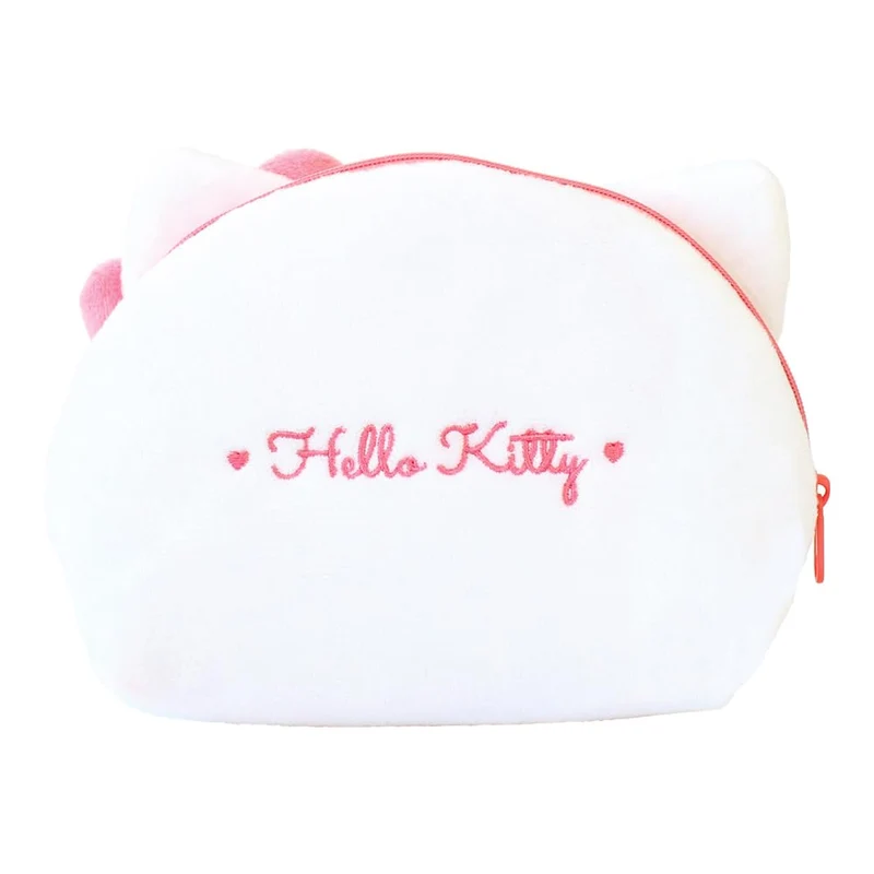 Sanrio Hello Kitty Plush Shell-Shaped Face Pouch
