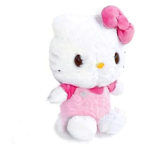 Hello Kitty Fluffy Plush (Small) - Pink 19 5×16 5×11 cm