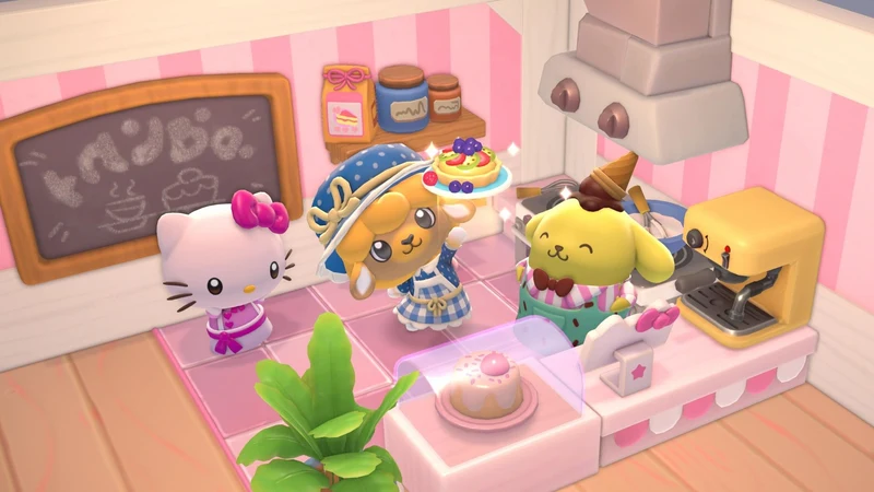 Hello Kitty Island Adventure – Gift Box (Switch) with Guidebook Cards & Poster Nintendo Switch