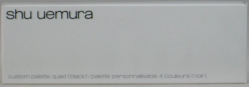 shu uemura Custom Palette IV — Black