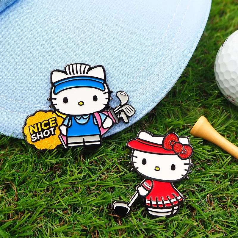 Hello Kitty & Daniel Golf Marker — Clip/Magnetic (Licensed)